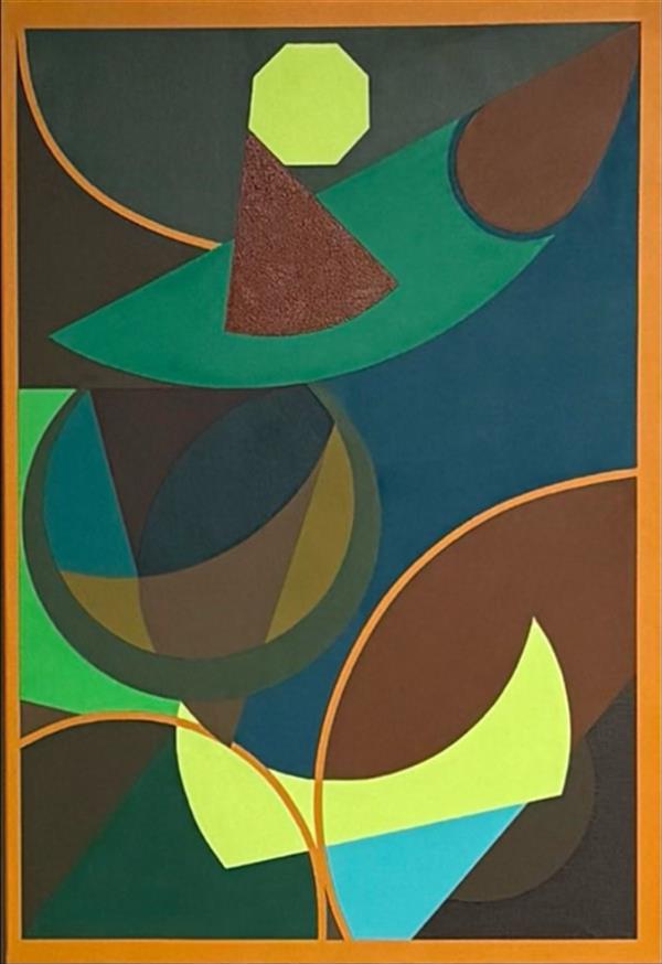 هنر نقاشی و گرافیک محفل نقاشی و گرافیک مهرداد داداش پور هنر هندسی انتزاعی