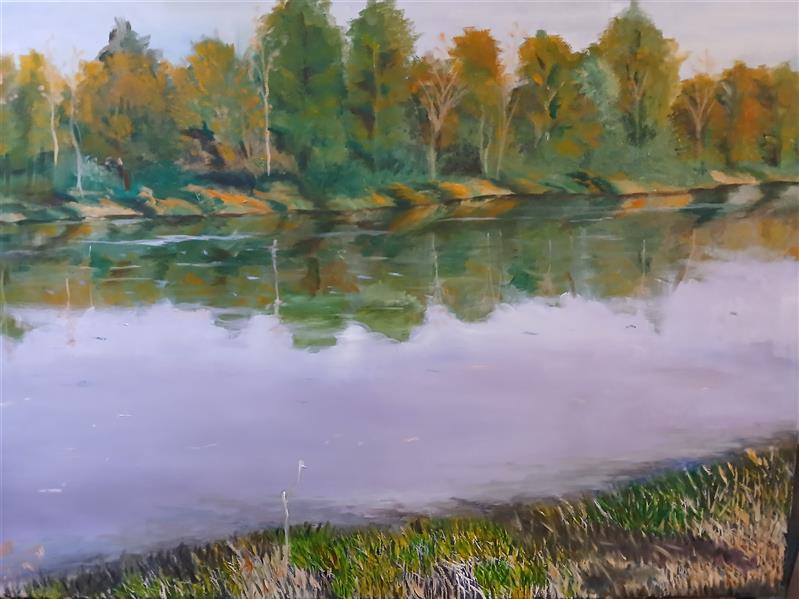 هنر نقاشی و گرافیک محفل نقاشی و گرافیک سمیرا خسرومرادی رنگ وروغن . ۱۴۰۴ . طبیعت گيلان.  سمیرا خسرومرادی 