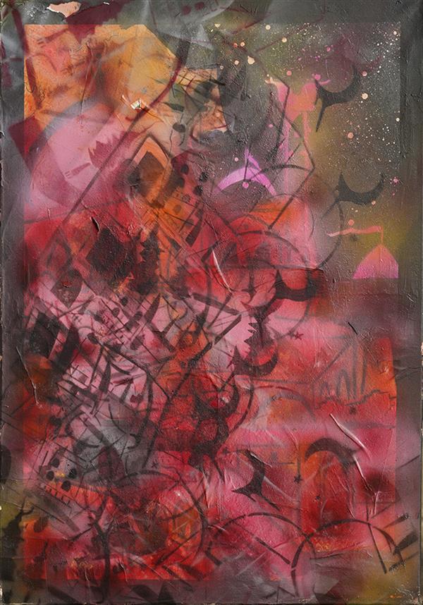 هنر نقاشی و گرافیک محفل نقاشی و گرافیک عارف صدیقی mixmedia, 1403