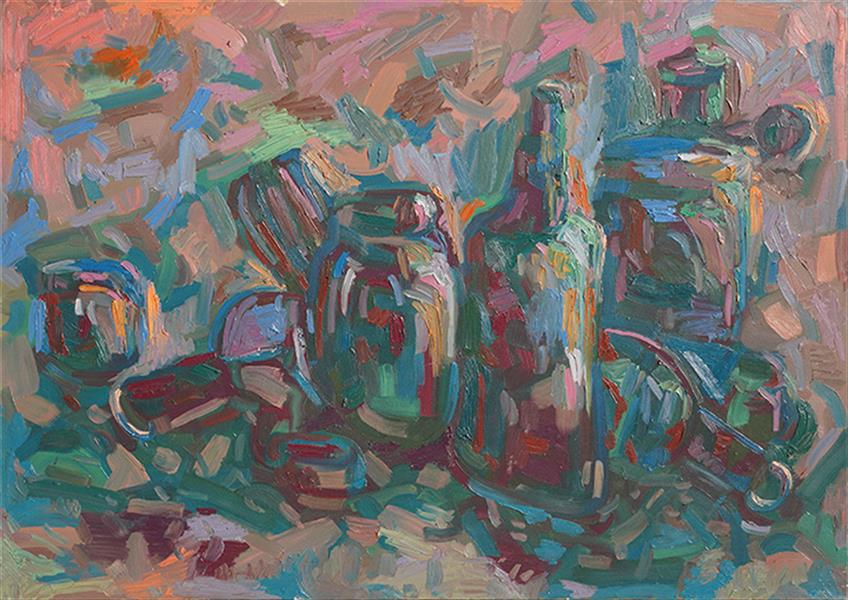 هنر نقاشی و گرافیک محفل نقاشی و گرافیک عارف صدیقی oil and color on canvas, live model