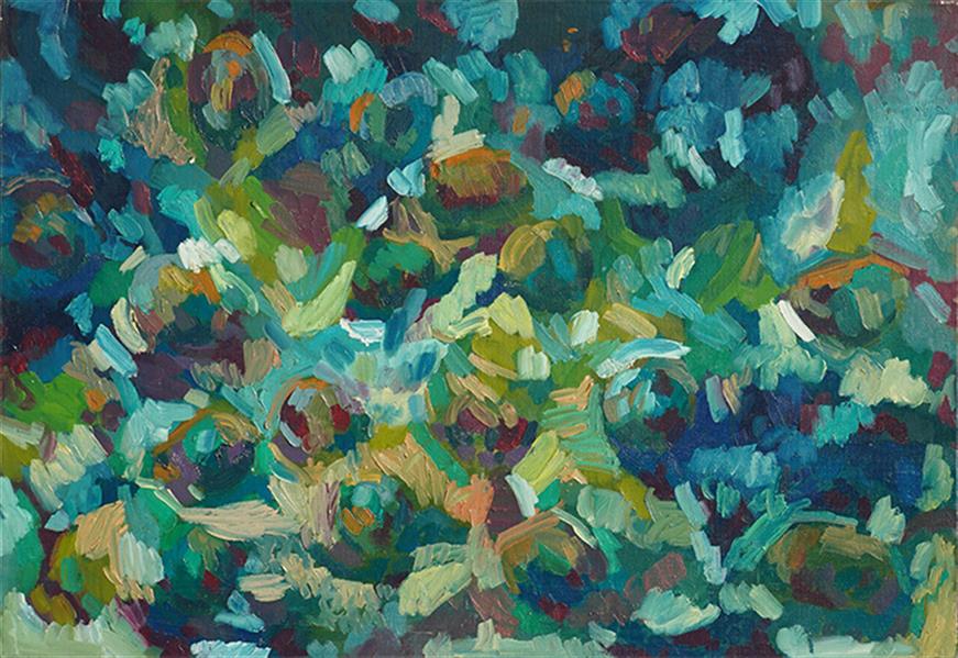 هنر نقاشی و گرافیک محفل نقاشی و گرافیک عارف صدیقی oil and color on canvas, live model