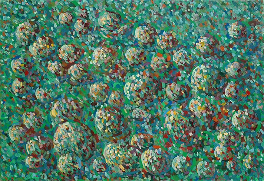 هنر نقاشی و گرافیک محفل نقاشی و گرافیک عارف صدیقی oil and color on canvas, live model