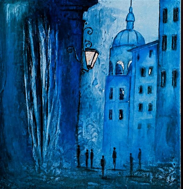 هنر نقاشی و گرافیک محفل نقاشی و گرافیک پریسا رفیقی میکس مدیا روی بوم
تولد اثر404
عنوان :سکوت آبی
پریسا رفیقی