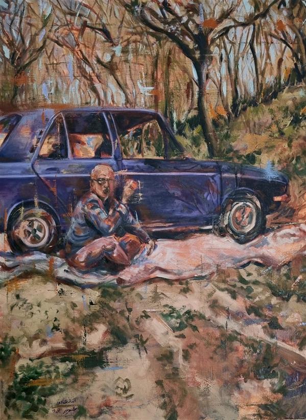 هنر نقاشی و گرافیک محفل نقاشی و گرافیک الناز شادور گذر زمان. رنگ روغن روی بوم. 60 در 80 سانتی متر. هنرمند: الناز شادور