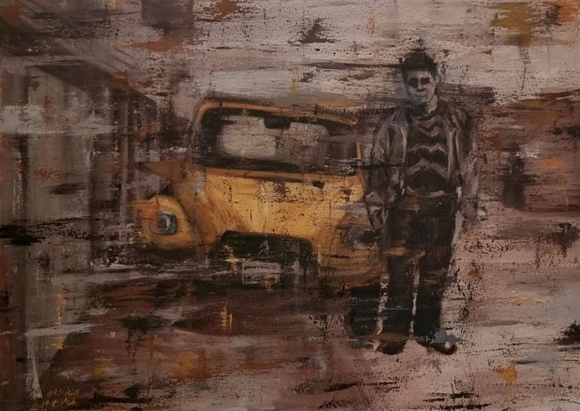 هنر نقاشی و گرافیک محفل نقاشی و گرافیک الناز شادور ژیان نارنجی دهه ۶۰. رنگ روغن روی بوم. ابعاد 50 در 70. هنرمند: الناز شادور