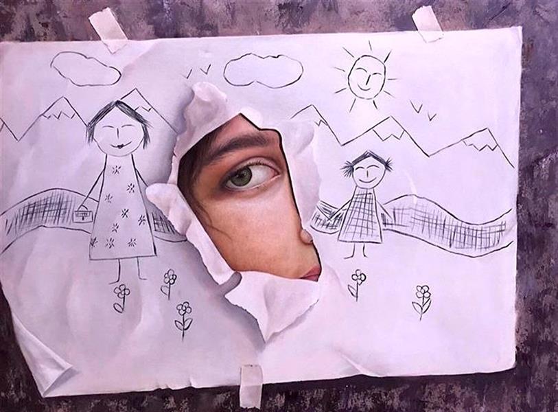 هنر نقاشی و گرافیک محفل نقاشی و گرافیک الهه سلیمى #فقدان
#رنگ و روغن
#الهه سليمى