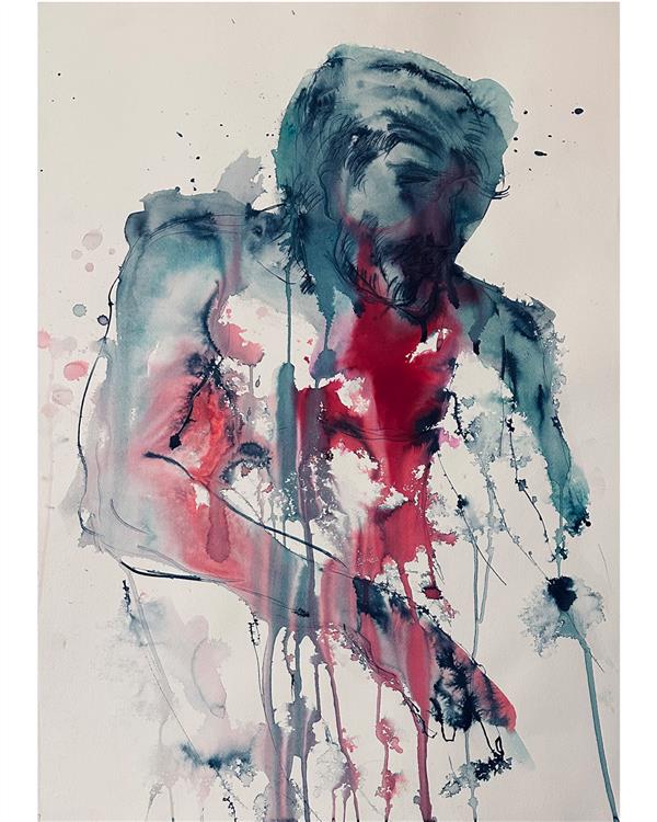 هنر نقاشی و گرافیک محفل نقاشی و گرافیک نگارباطنی پور اکسپرسیونیسم فیگوراتیو/
تکنیک ترکیبی روی مقوا