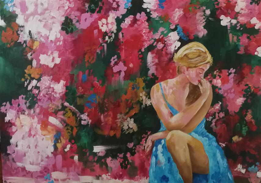 هنر نقاشی و گرافیک محفل نقاشی و گرافیک سحر خمسه رنگ روغن سال 97 سحر خمسه