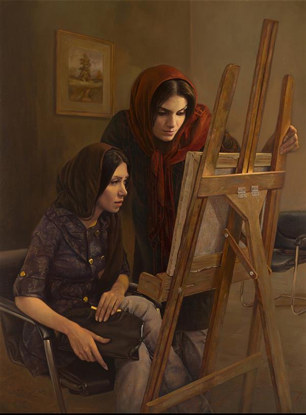 هنر نقاشی و گرافیک محفل نقاشی و گرافیک رضارحیمى لسکو Name: painting
Painting By: Reza Rahimi Lasko
Size: 135×100cm
Oil on canvac
Realism fine art
سبک : واقع گرایی
نام اثر : نقاشی
سایز: 135×100
اثر: رضا رحیمی لسکو
تکنیک: رنگ و روغن روی بوم نقاشی
 
#نقاشی
#painting