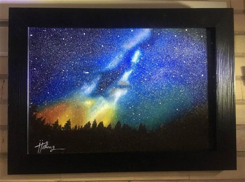 هنر نقاشی و گرافیک محفل نقاشی و گرافیک طناز ابوالقاسم بیک #Nita's Galaxy
تکنیک رنگ روغن
20 * 30 cm