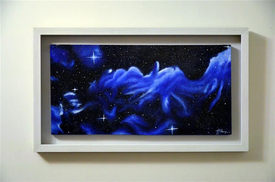 هنر نقاشی و گرافیک محفل نقاشی و گرافیک طناز ابوالقاسم بیک #Nita's Galaxy No.2
#رنگ روغن
30*60 cm