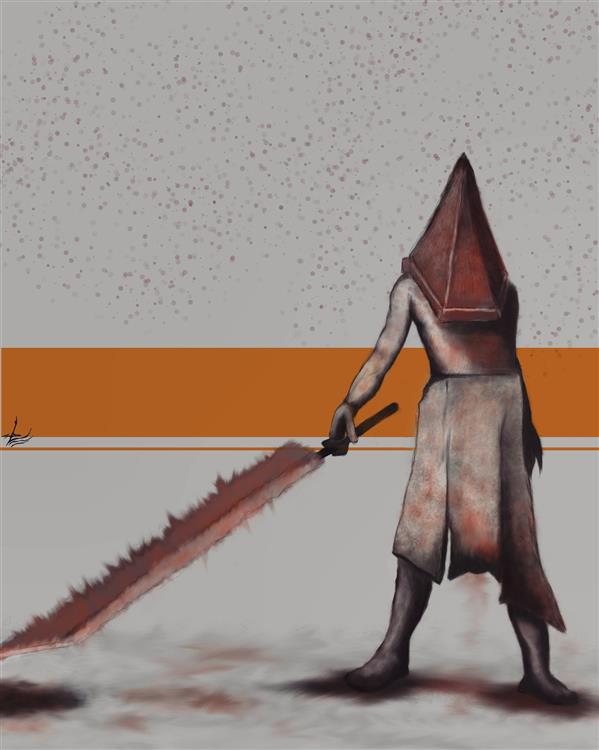 هنر نقاشی و گرافیک محفل نقاشی و گرافیک علی صفاریان pyramid head
silent hill