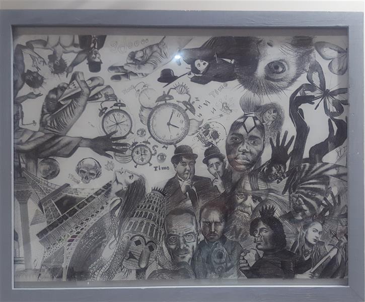 هنر نقاشی و گرافیک محفل نقاشی و گرافیک یاسمن خاکباز #سورال#یاسمن #چاپ#مداد#خودکار