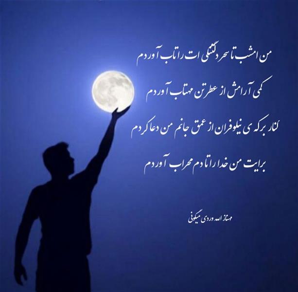 هنر شعر و داستان محفل شعر و داستان مهناز الله وردی میگونی #شب#دلتنگی#ماه#شبخوش#مهناز_الله_وردی