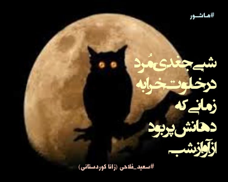 هنر شعر و داستان محفل شعر و داستان زانا کوردستانی #سعید_فلاحی
#زانا_کوردستانی
#لیلا
#جیگر
#جیگرگوشه
#پاره_تن
#رها_فلاحی
#رها
#شعر
#اشعار
#شاعر
#شاعران
#شعرا
#هاشور
#هاشور_در_هاشور
#همراهی
#شعر_پاک
#شعر_ایران
#شعر_ناب
#شعر_آزاد