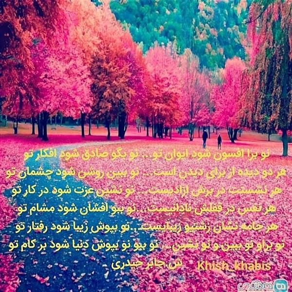 هنر شعر و داستان محفل شعر و داستان جابر حیدری بوی بهار در وصف خدا