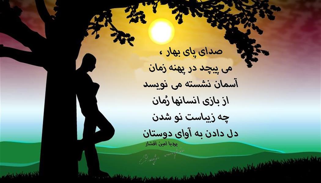 هنر شعر و داستان محفل شعر و داستان بردیا امین افشار #دوستان