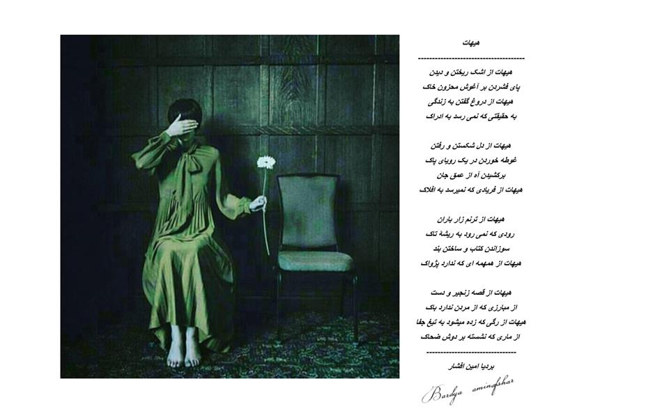 هنر شعر و داستان محفل شعر و داستان بردیا امین افشار هیهات