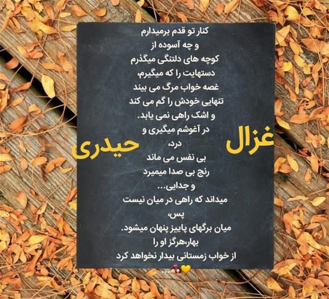 هنر شعر و داستان محفل شعر و داستان ghazal-heidari #شعر#عاشقانه