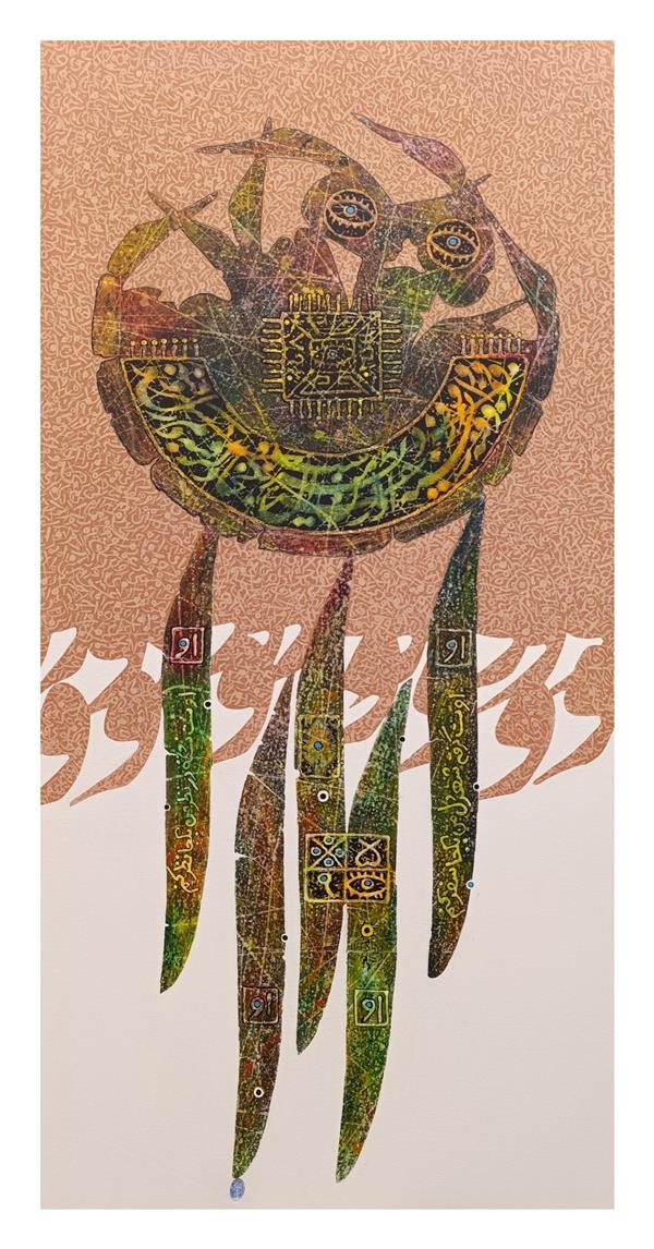 هنر خوشنویسی محفل خوشنویسی جواد یوسف زاده اوست نشسته در نظر من به کجا نظر کنم 
اوست گرفته شهر دل من به کجا سفر کنم 