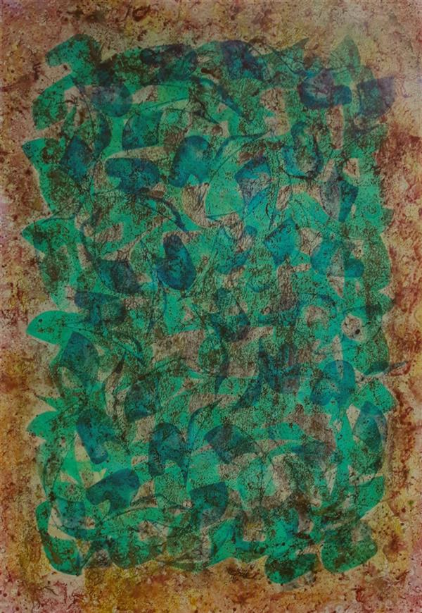 هنر خوشنویسی محفل خوشنویسی محمد مظهری مدد...
(۳۵×۵۰)
مرکب و اکریلیک روی مقوا، پرس شده روی پلکسی
(قاب چوبی)