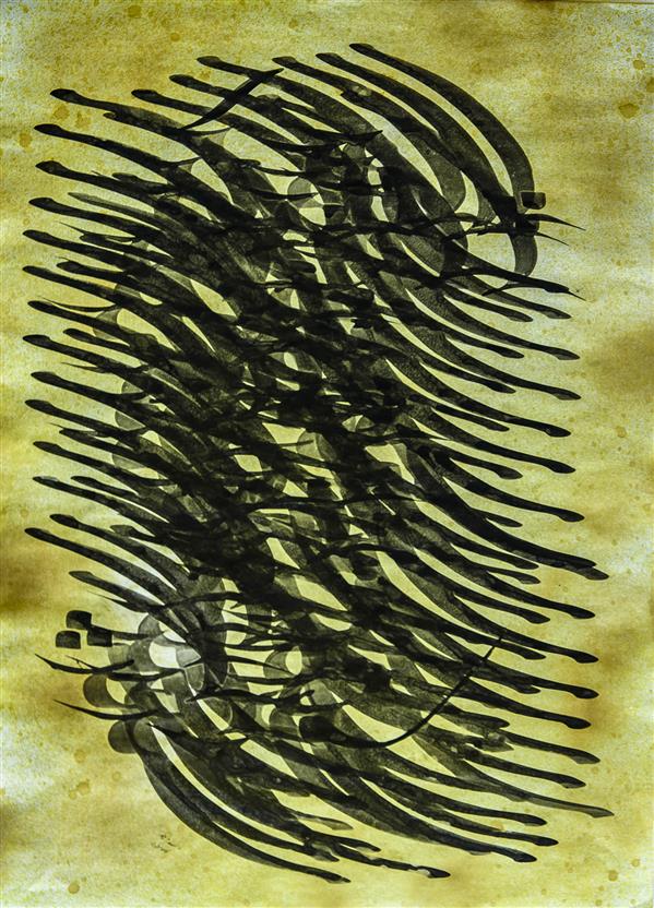 هنر خوشنویسی محفل خوشنویسی محمد مظهری شیدا شدم...
(مولوی)
ابعاد: ۵۰×۷۰
