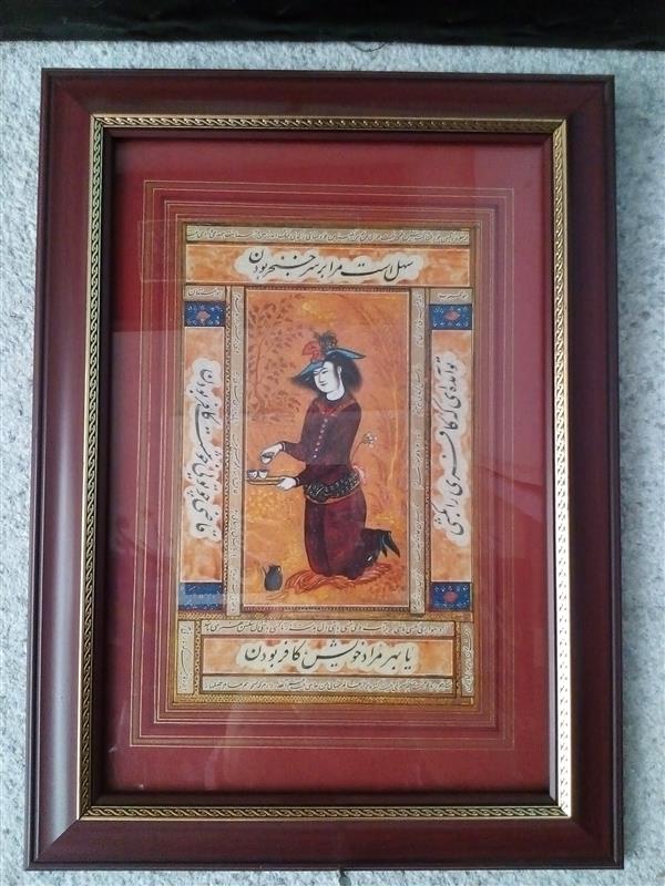 هنر خوشنویسی محفل خوشنویسی آرش نعمتی سایزa4