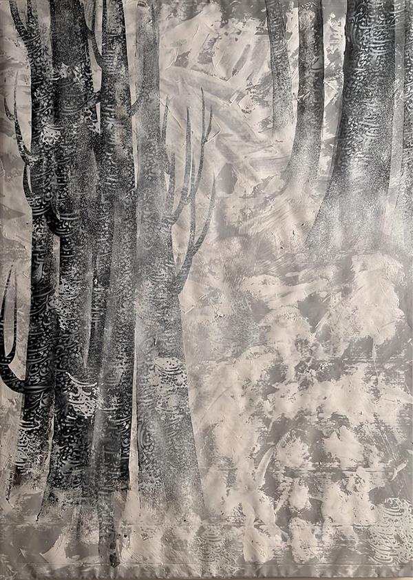 هنر خوشنویسی محفل خوشنویسی نگارخانه شَلمان - Shalman Art Gallery #مراد_فتاحی
ترکیب مواد روی بوم
1400