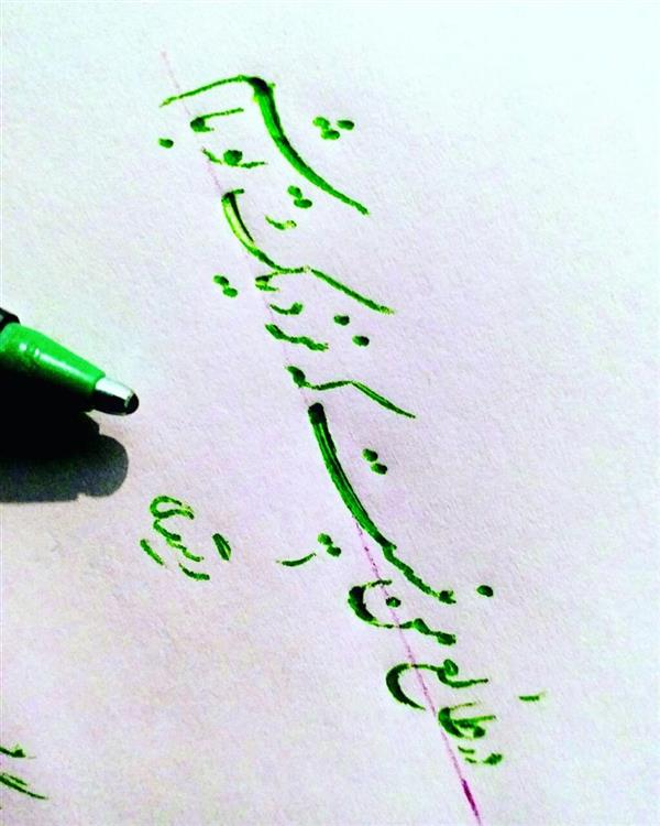 هنر خوشنویسی محفل خوشنویسی احمد رشیدی 
