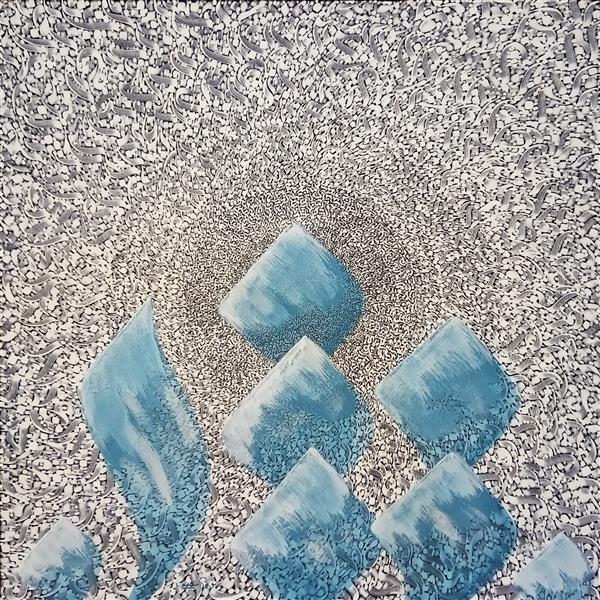 هنر خوشنویسی محفل خوشنویسی هادی قره جانلو عنوان اثر : همدلی
تکنیک و متریال : اکریلیک روی بوم
استیتمنت اثر : سرتاسر زیبایی است، دست در دست یکدیگر، عظمتشان را به رخ می کشند ...