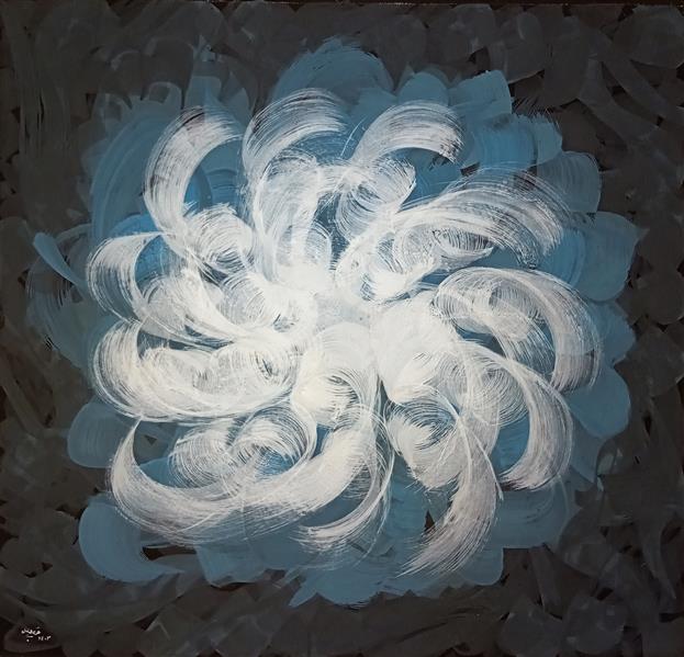 هنر خوشنویسی محفل خوشنویسی هادی قره جانلو عنوان اثر : فریاد
تکنیک و متریال : اکریلیک روی بوم
استیتمنت اثر : گرداگرد جهان می چرخد و می چرخد تا جایگاهش را پیدا کند ...