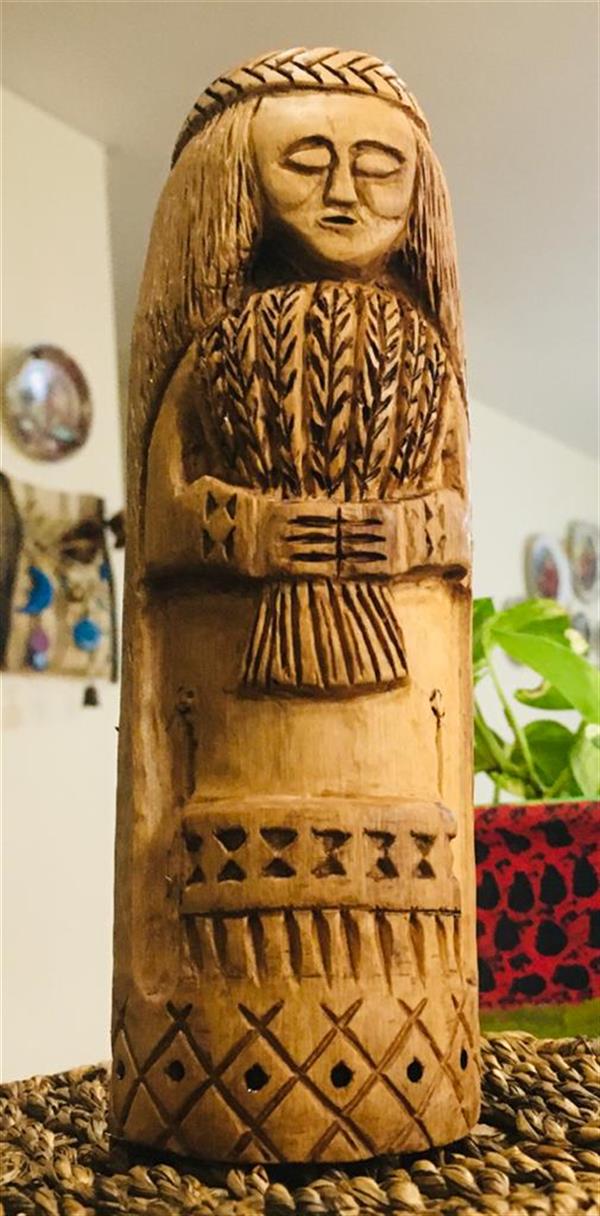 هنر سایر محفل سایر هنر ها محمد امام داد #carving wood#پیکرتراشی #چوب# گردو