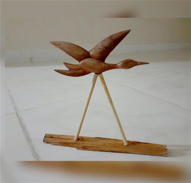 هنر سایر محفل سایر هنر ها حسین نوحی زادگان مرغ دریایی چوبی
ساخته شده از چوب سنجد