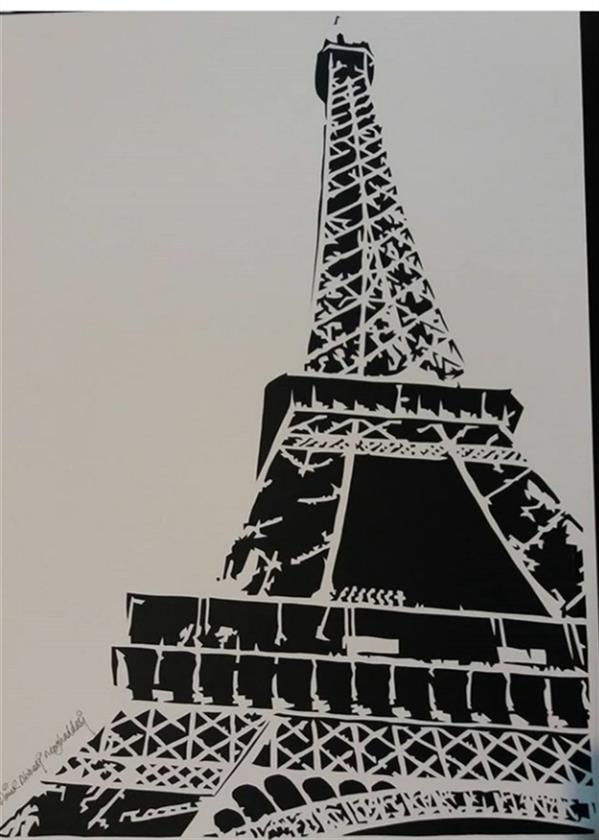 هنر سایر محفل سایر هنر ها امیر عباسی مقدسی Cutting paper technique
مقوا فابریانو
۱۳۹۹
Eiffel tower