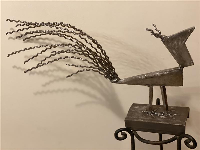 هنر سایر محفل سایر هنر ها شهناز اسکندری ضایعات فلزی
سال:۱۴۰۰
نام اثر: پرنده گبه
هنرمند: شهناز اسکندری
