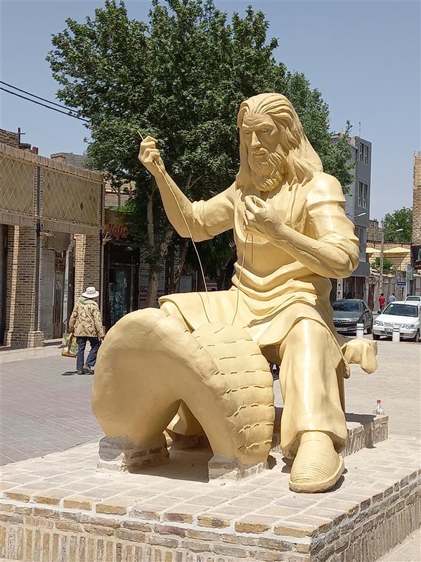 هنر سایر محفل سایر هنر ها محمدحسین خیرآبادی مجسمه پیر پالاندوز محل نصب مشهد- شهید آوینی
خیرآبادی#مجسمه سازی#المانهای شهری#