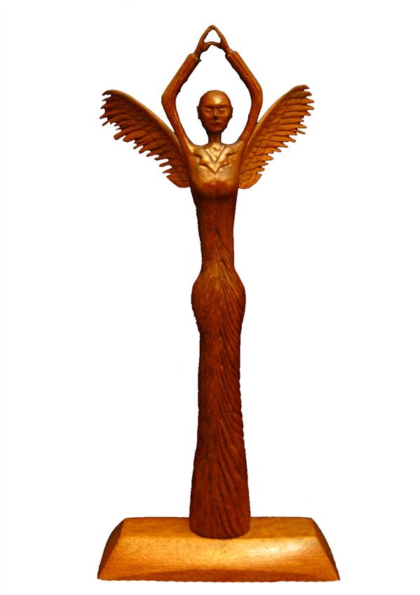 هنر سایر محفل سایر هنر ها faryotab فرشته 
متریال :چوب هندی 
هنردست 
سایز :30 cm