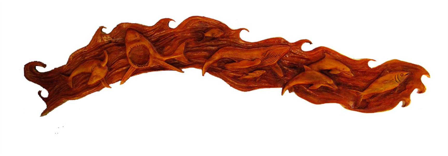 هنر سایر محفل سایر هنر ها faryotab اقیانوس 
متریال :چوب درخت چنار 
هنر دست 
سایز :1.20 *25