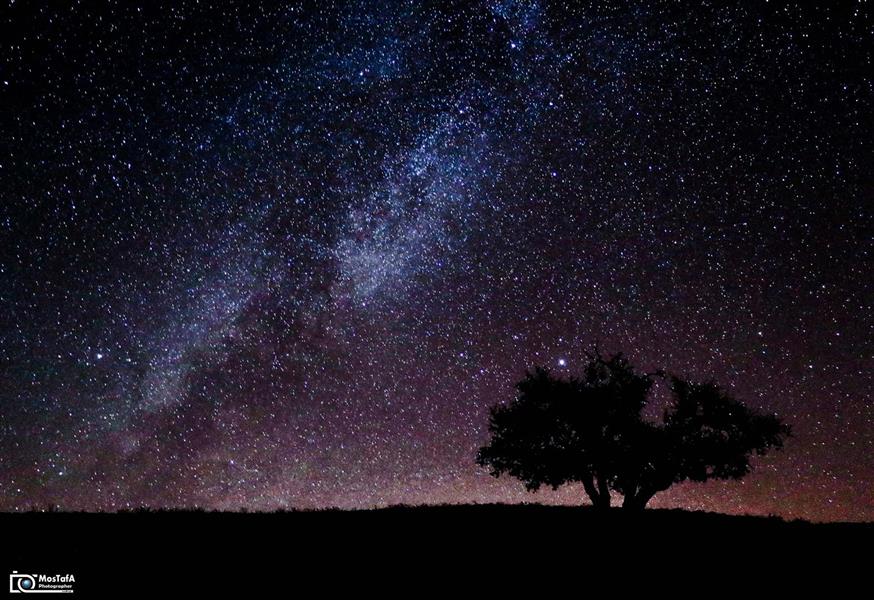 هنر عکاسی عکاسی در شب مصطفی اسدبیگی کهکشان راه شیری 
تویسرکان