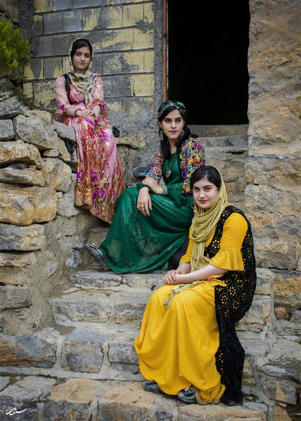 هنر عکاسی عکاسی فرهنگ ایرانی سیامک امیدی دختران اورامان
