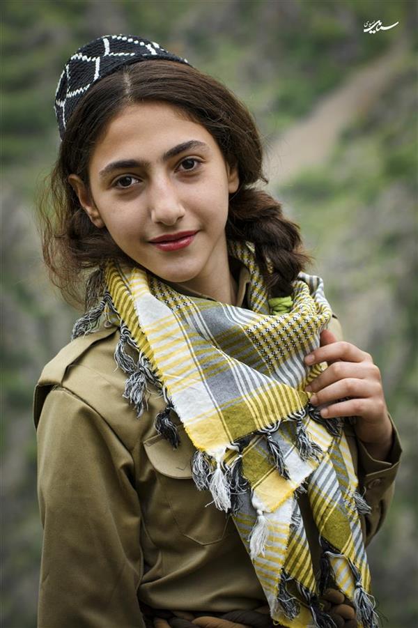 هنر عکاسی عکاسی فرهنگ ایرانی سیامک امیدی از مجموعه دختران اورامان
