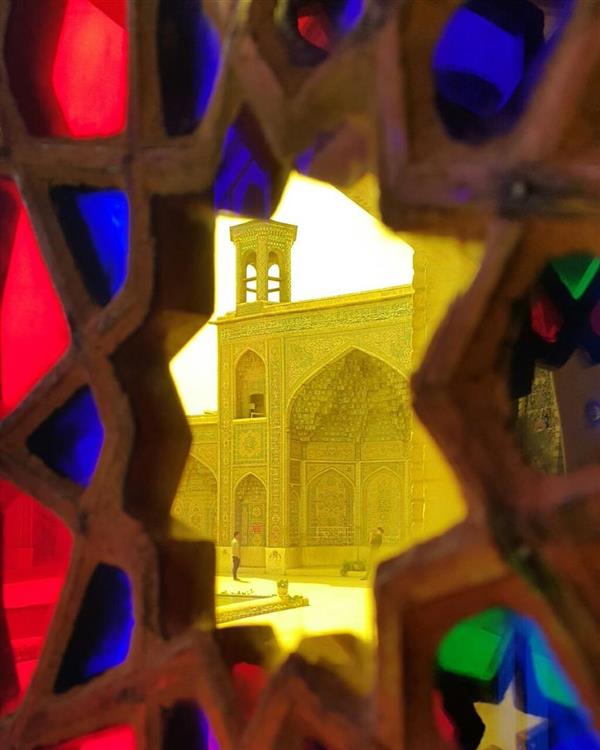 هنر عکاسی عکاسی فرهنگ ایرانی محمدحسین دادخواه مسجد نصیرالملک شیراز