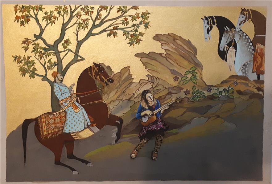 هنر نقاشی و گرافیک نقاشی سورئال زهرا اصل دهقان