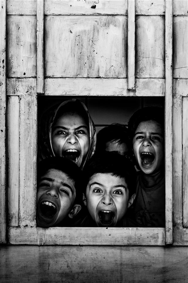 Photography Artwork by Mohammad Khajavi Ouraki  ,Photo,Conceptual,People,Children,Paper,#FFF,#595A5B,#DFDFDF