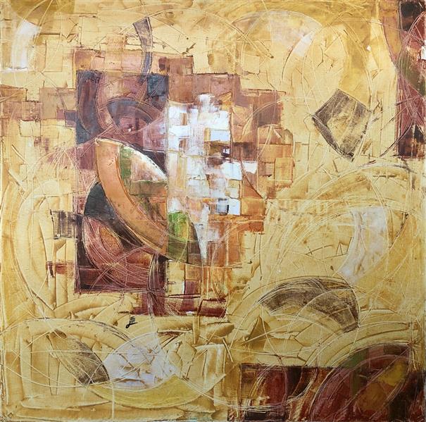 Shaghayegh Jamali Mehr رنگ روغن روی بوم 50x50cm
