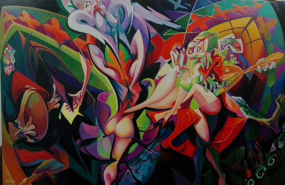 Hosein Esmaeili 150*100cmرنگ روغن