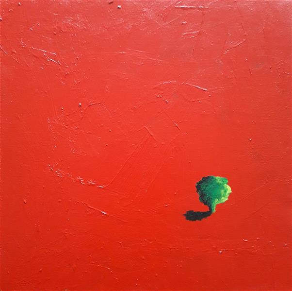 Painting Artwork by Tara Naderi  Minimal,Acrylic,Canvas,,Expressionism