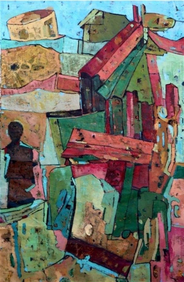 Zahra Navidi هنرمند  : زهرانویدی بنه کهل( صحرا )
متریال :ترکیب مواد
عنوان : مجموعه شخصی 
خلق: ۱۳۹۸