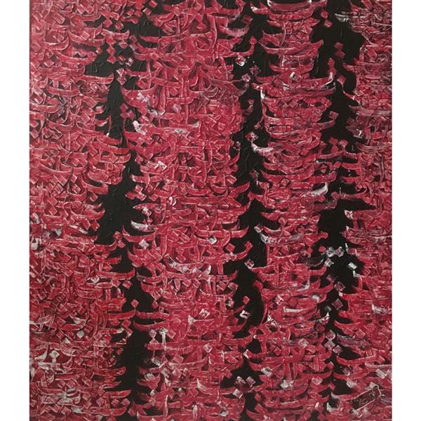 Arman Sardari 70×70 اکرلیک روی بوم