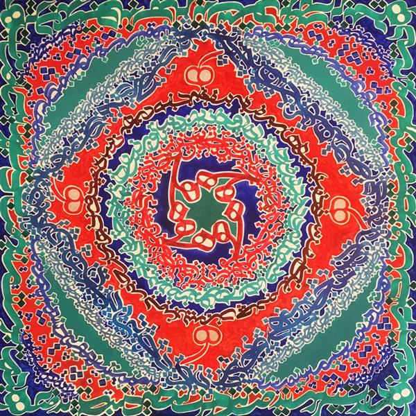 Arman Sardari 80×80 اکرلیک روی بوم